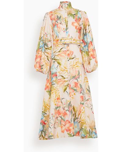 LEO LIN Nellie Midi Dress - Multicolour