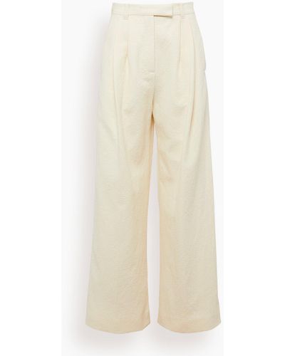 Women's Mark Kenly Domino Tan Wide-leg and palazzo pants from $380 | Lyst