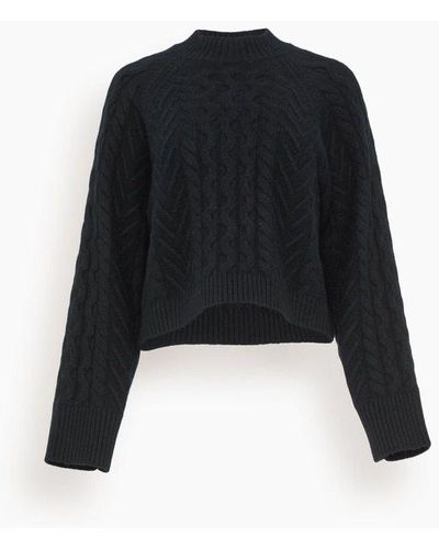 Sablyn Marceline Sleeveless Cashmere Turtleneck in Black – Hampden Clothing