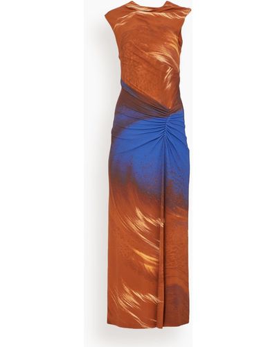 Jonathan Simkhai Acacia Midi Dress - Blue