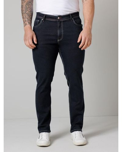 John F. Gee 5-pocket-jeans slim fit - Blau