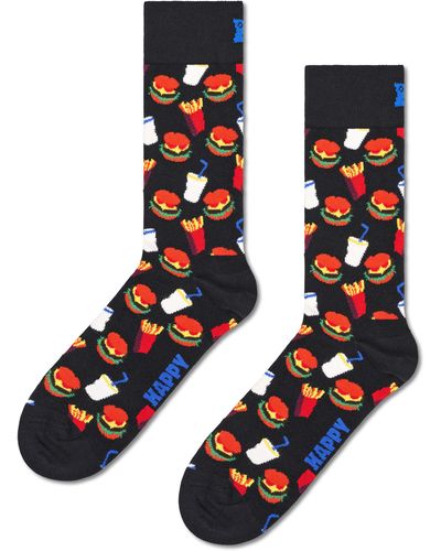 Happy Socks Hamburger Sock - Mehrfarbig