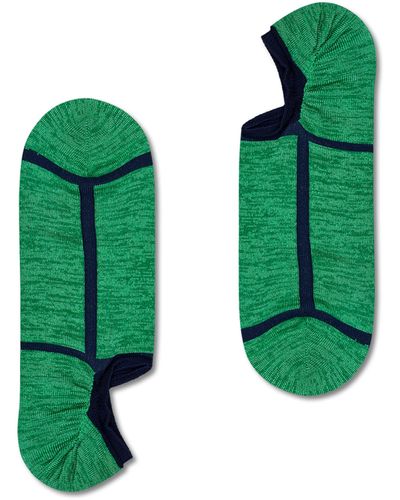Happy Socks Dressed Minimal Compact No Show Sock - Grün