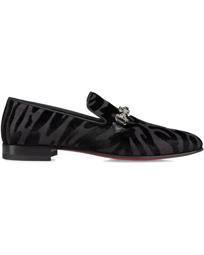 Christian Louboutin Equiswing Loafers - Black