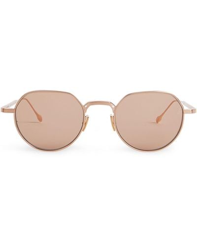 Jacques Marie Mage Fontana Round Sunglasses - Pink
