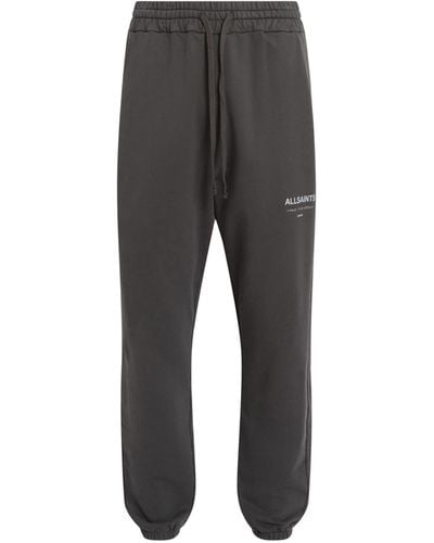 AllSaints Organic Cotton Underground Sweatpants - Gray