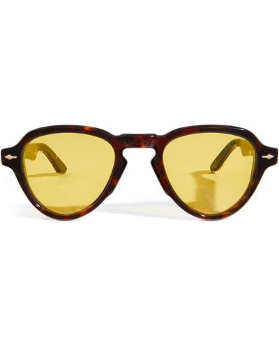 Jacques Marie Mage Hatfield Sunglasses - Yellow