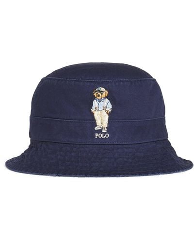 Polo Ralph Lauren Polo Bear Bucket Hat - Blue