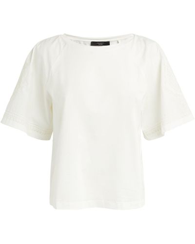 Weekend by Maxmara Cotton Boxy T-shirt - White