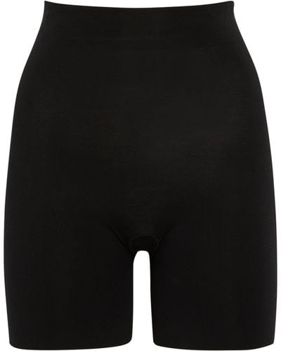 Wolford Cotton-blend Control Shorts - Black