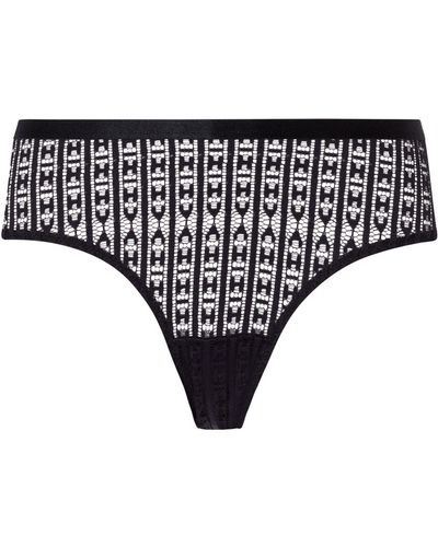 Hanro Hedy Mini Briefs - Black