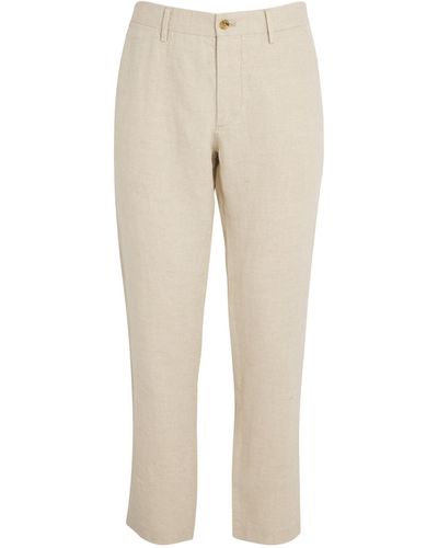 NN07 Linen Theo Trousers - Natural