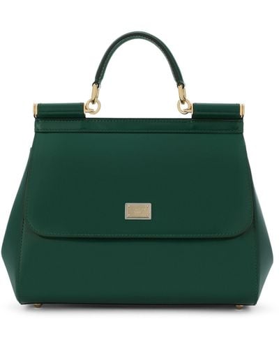 Dolce & Gabbana Sicily Top-handle Bag - Green