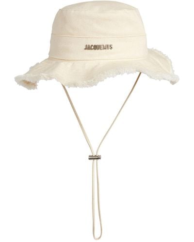 Jacquemus Le Bob Bucket Hat - White