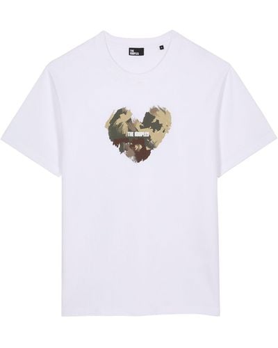 The Kooples Cotton Logo T-shirt - White