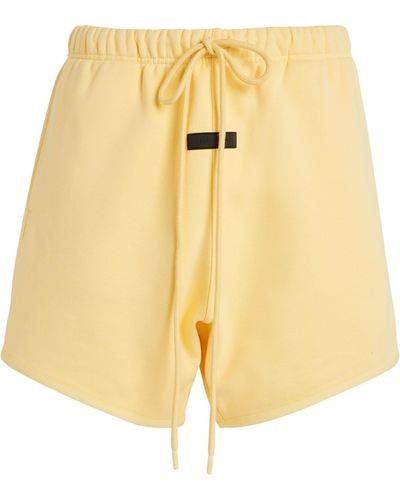Fear Of God Cotton-blend Sweat Shorts - Yellow