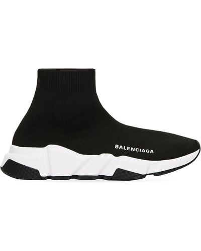 Balenciaga Speed High-top Sneakers - Black