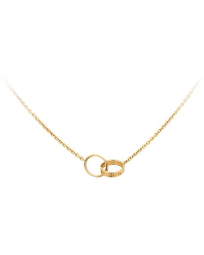 Cartier Yellow Gold Love Necklace - Metallic