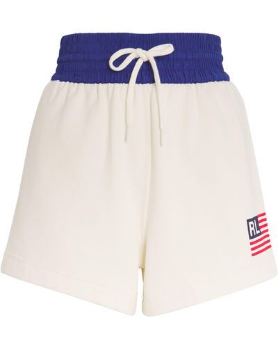 Polo Ralph Lauren Logo Flag Shorts - Blue