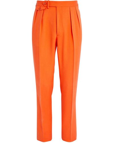 Orange Ralph Lauren Purple Label Pants, Slacks and Chinos for Men | Lyst