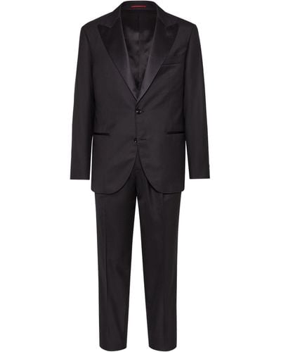 Brunello Cucinelli Wool-silk 2-piece Tuxedo - Black
