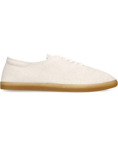The Row Canvas Sam Sneakers - White