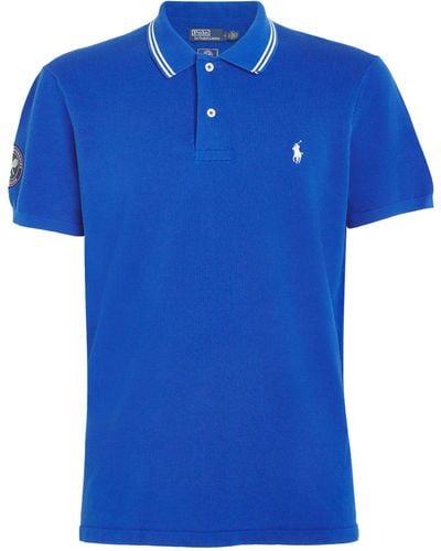 RLX Ralph Lauren Wimbledon Polo Shirt - Blue