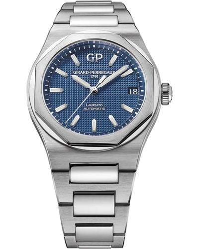 Girard-Perregaux Stainless Steel Laureato Watch 42mm - Gray