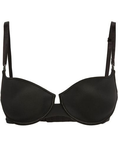 Maison Lejaby Padded Balconette Bra - Black