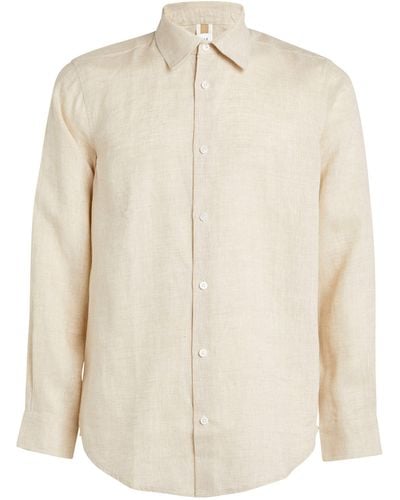 CHE Linen Button-down Shirt - White