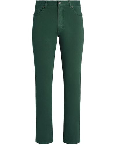 Zegna Straight Jeans - Green