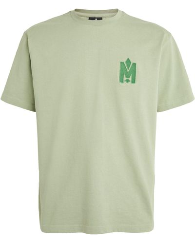 Mackage Cotton Logo-patch T-shirt - Green