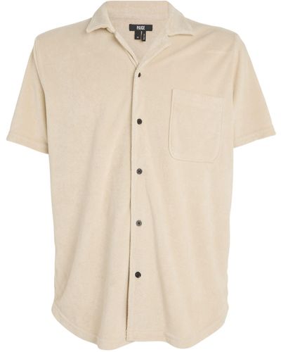 PAIGE Terry Towelling Shirt - Natural