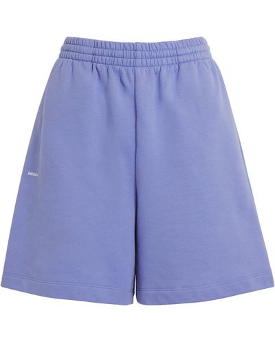 PANGAIA Organic Cotton 365 Midweight Shorts - Blue