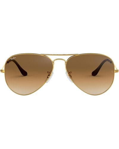 Ray-Ban Original Aviator Sunglasses - Brown