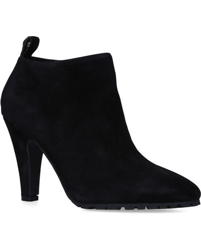 Kurt Geiger Suede Shoreditch Ankle Boots 100 - Black