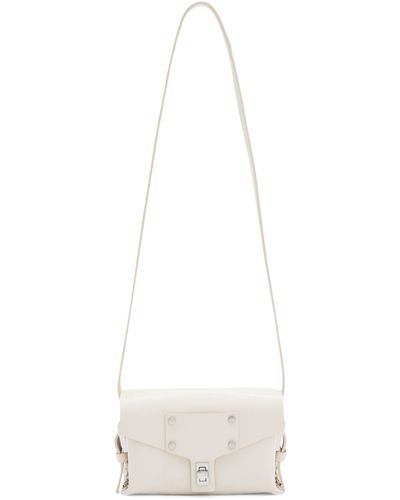 AllSaints Mini Miro Cross-body Bag - White