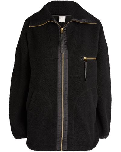 Varley Zip-up Donley Fleece Jacket - Black