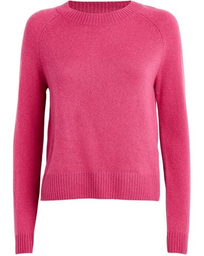 Weekend by Maxmara Cashmere Crew-neck Sweater - Pink