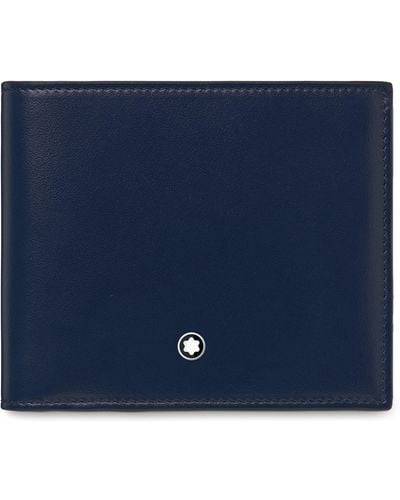 Montblanc Leather Meisterstück Wallet - Blue