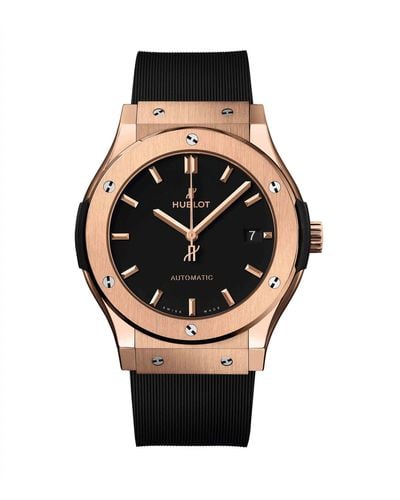 Hublot King Gold Classic Fusion Watch 45mm - Black