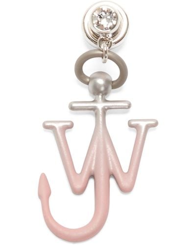 JW Anderson Anchor Single Earring - Pink