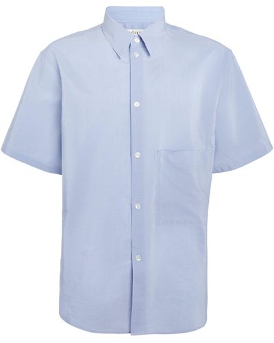 Rohe Short-sleeve Shirt - Blue