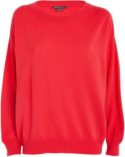 Begg x Co Cashmere Jade Sweater - Red