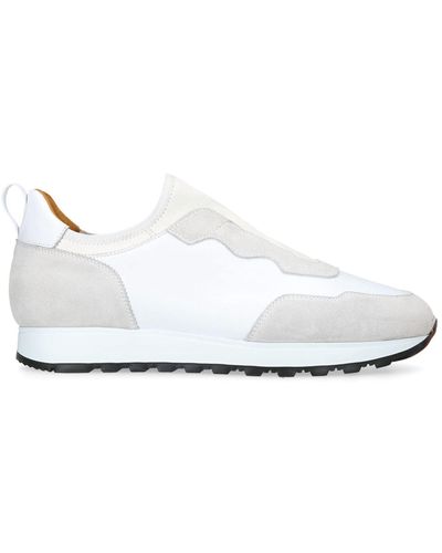 Magnanni Leather Murgon Mica Sneakers - White
