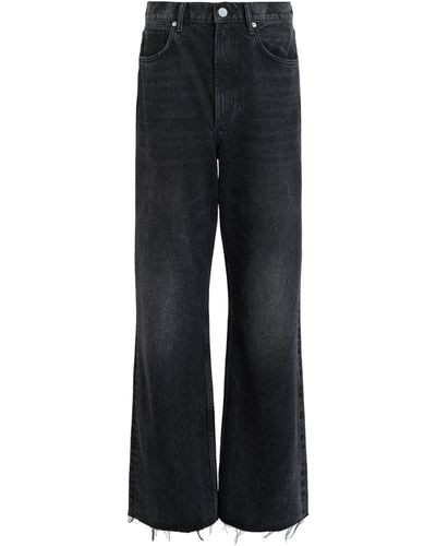 AllSaints Blake High-rise Straight Jeans - Black
