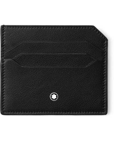 Montblanc Leather Meisterstück Selection Soft Cardholder - Black