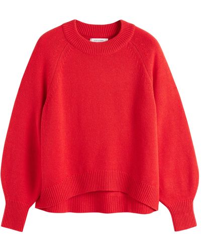 Chinti & Parker Wool-cashmere Sweater - Red