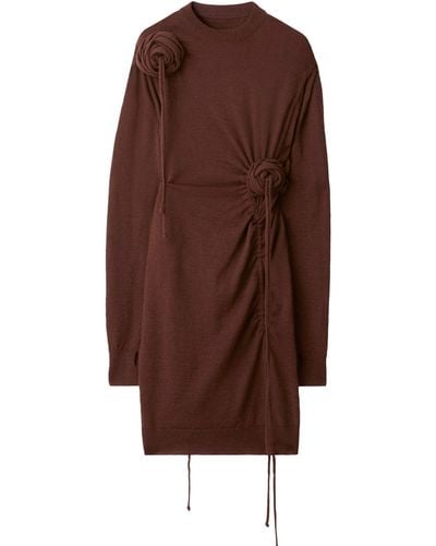 Burberry Rose Jumper Dress - Brown