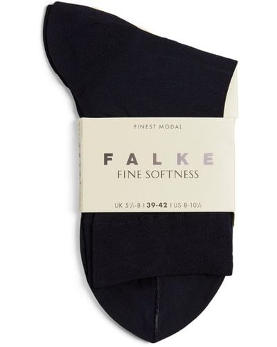 FALKE Fine Softness Socks - Blue